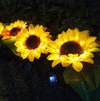 Solar Sunflower Lamp